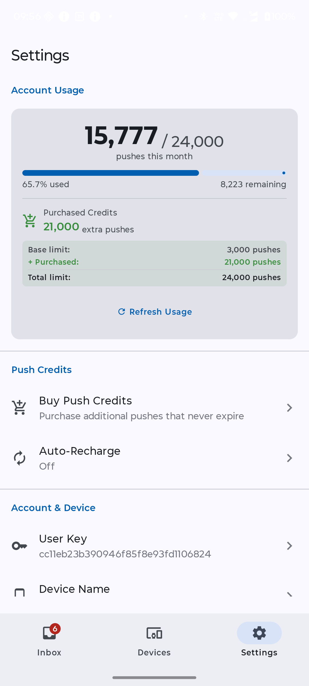 Notification detail with priority and source device